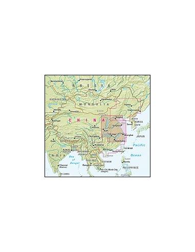 Kína Közép-Kelet  - China East-Central térkép