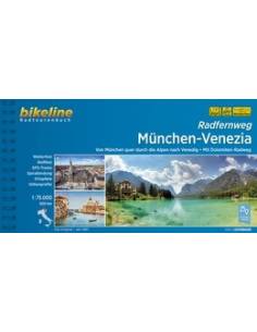 Radfernweg München-Venezia - München-Velence kerékpáratlasz