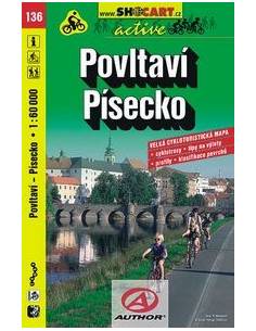 SC 136 Povltaví / Písecko kerékpáros térkép