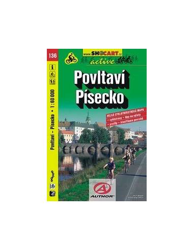 SC 136 Povltaví / Písecko kerékpáros térkép