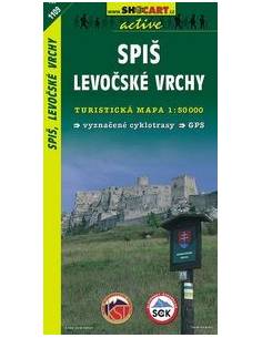 SC 1109 Spis, Levocské Vrchy túratérkép