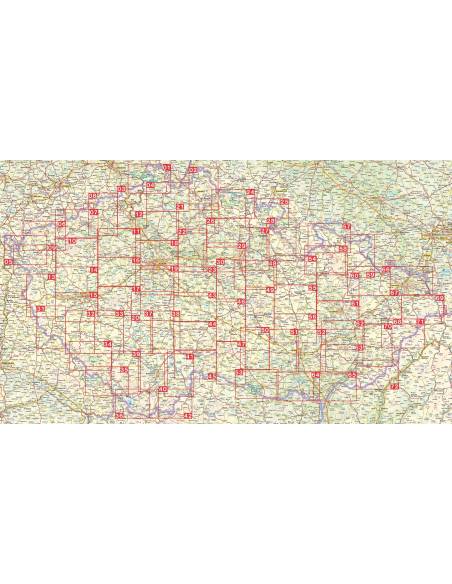 SC 43 Posázavi / Vlasimsko túratérkép