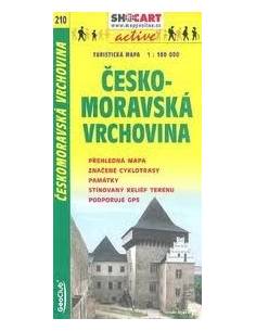 SC 210 Ceskomoravska / Vrchovina térkép