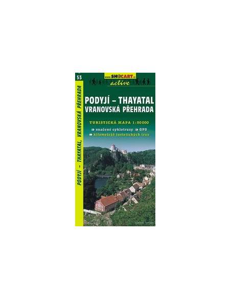 SC 53 Podyji-Thayatal / Vranovská Prehrada túratérkép
