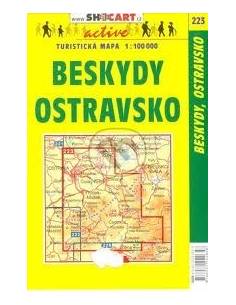 SC 223 Beskydy / Ostravsko térkép 2