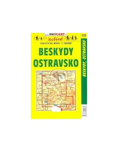 SC 223 Beskydy / Ostravsko térkép