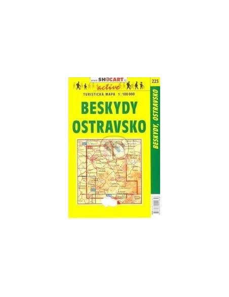 SC 223 Beskydy / Ostravsko térkép