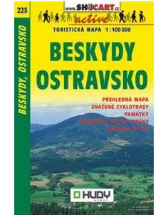 SC 223 Beskydy / Ostravsko térkép