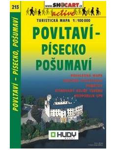 SC 213 Povltavi-Pisecko / Posumavi térkép