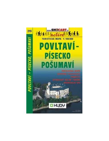 SC 213 Povltavi-Pisecko / Posumavi térkép