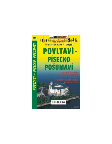 SC 213 Povltavi-Pisecko / Posumavi térkép