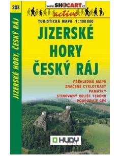 SC 203 Jizersé Hory / Cesky Ráj térkép