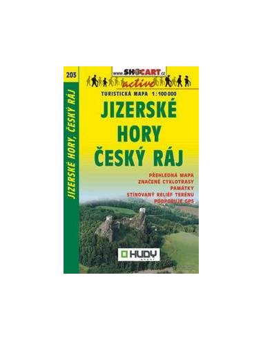 SC 203 Jizersé Hory / Cesky Ráj térkép