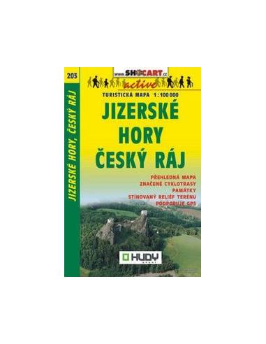 SC 203 Jizersé Hory / Cesky Ráj térkép