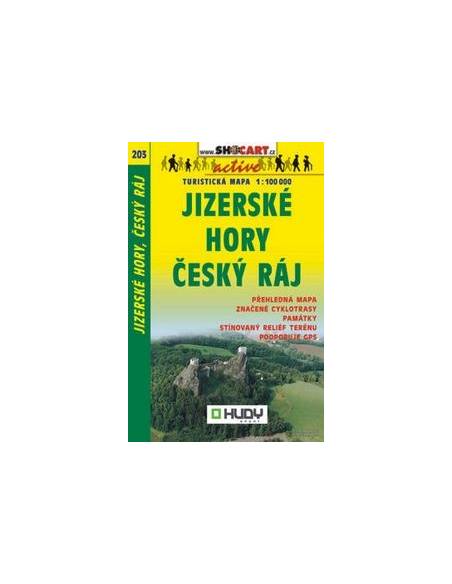 SC 203 Jizersé Hory / Cesky Ráj térkép