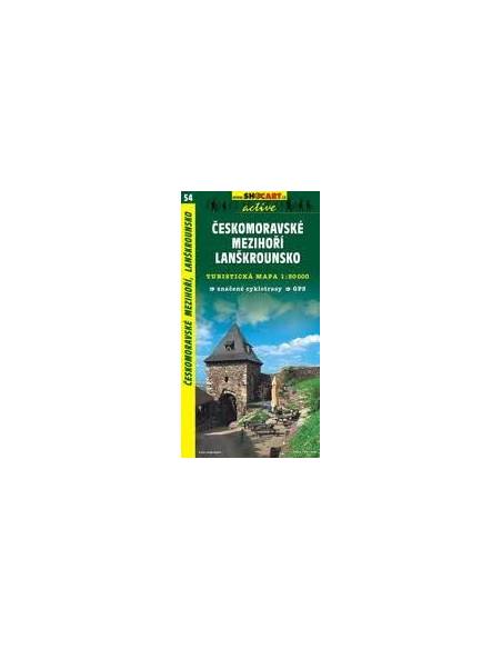 SC 54 Ceskomoravské Mezihorí / Lanskrounsko túratérkép