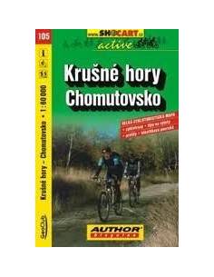 SC 105 Krusné Hory /Chomutovsko kerékpáros térkép