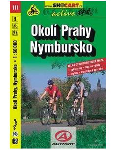SC 111 Okolí Prahy / Nymbursko kerékpáros térkép
