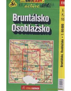 SC 119 Bruntálsko / Osoblazsko kerékpáros térkép 2