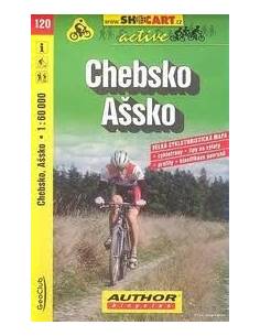 SC 120 Chebsko / Assko kerékpáros térkép