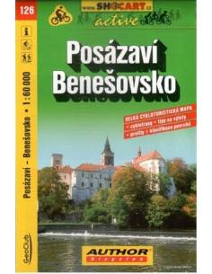 SC 126 Posázavi / Benesovsko kerékpáros térkép