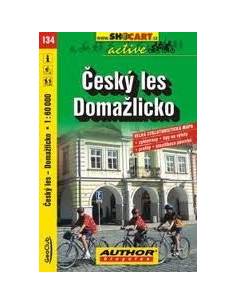 SC 134 Cesky Les / Domazlicko kerékpáros térkép