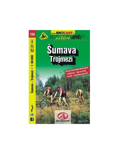 SC 156 Sumava / Trojmezí kerékpáros térkép