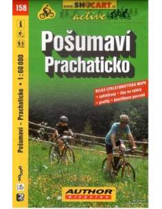 SC 158 Posumavi / Prachaticko kerékpáros térkép