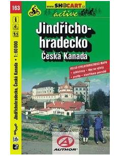 SC 163 Jindrichohradecko / Ceská Kanada kerékpáros térkép