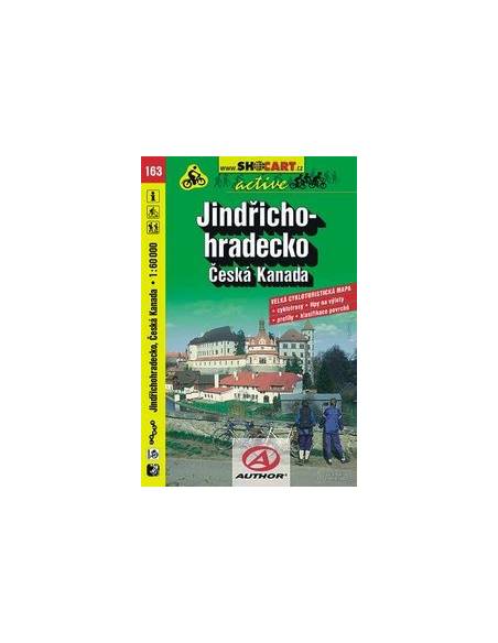 SC 163 Jindrichohradecko / Ceská Kanada kerékpáros térkép
