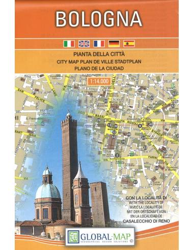 Bologna várostérkép