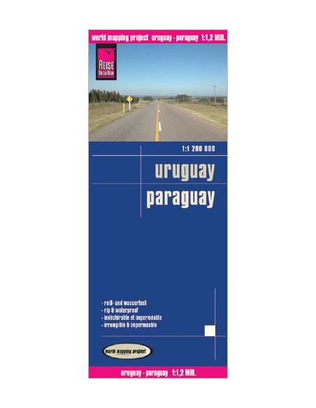 RKH Uruguay - Paraguay térkép