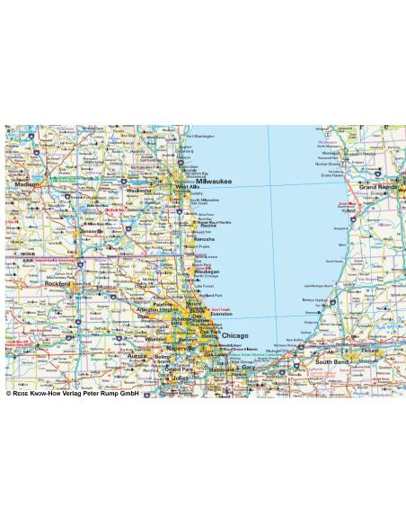 RKH USA 3 - USA midwest - Mittlerer Westen - USA középnyugat térkép