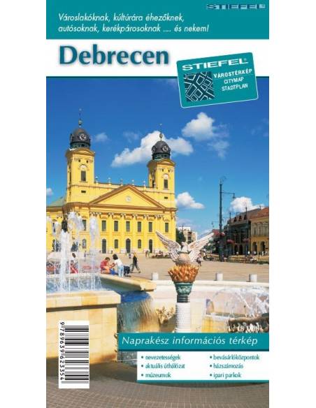 Debrecen várostérkép