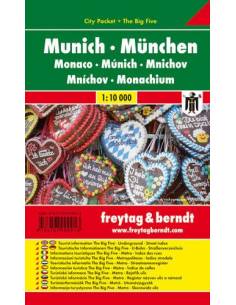 München zsebtérkép esőálló-City Pocket