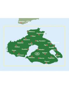 Lesbos / Lesvos térkép 2