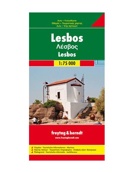 Lesbos / Lesvos térkép