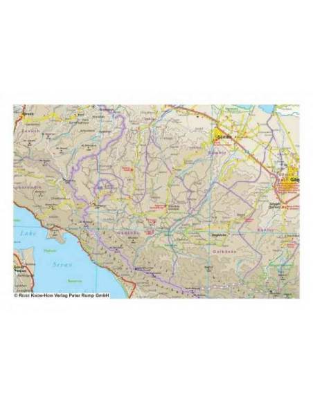 RKH Aserbaidschan - Azerbaijan - Azerbajdzsán térkép