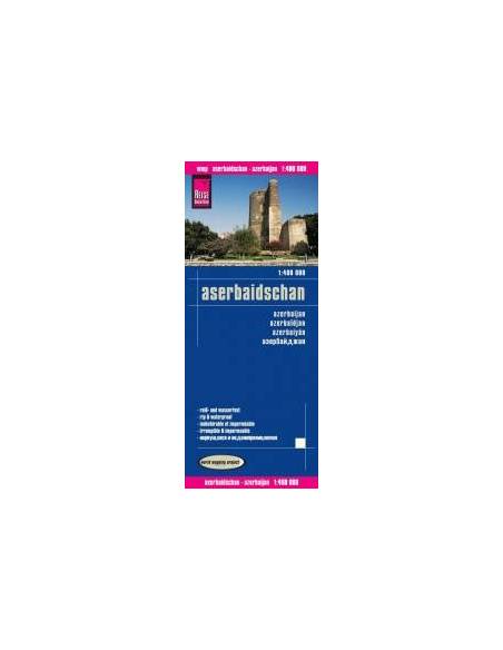 RKH Aserbaidschan - Azerbaijan - Azerbajdzsán térkép