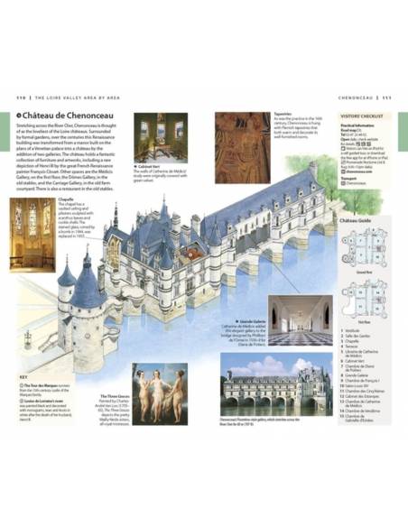 Loire Valley DK Eyewitness Travel Guide - Loire-völgy útikönyv