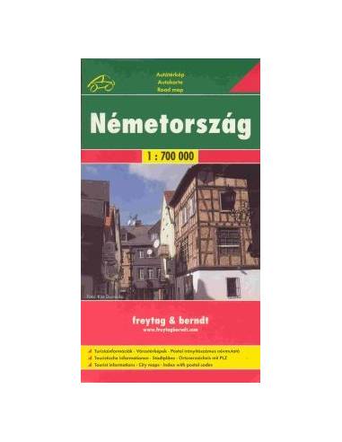 Németország térkép