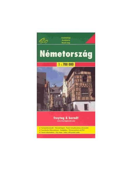 Németország térkép