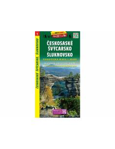 SHC 1 Ceskosaské Svycarsko - Sluknovsko túratérkép