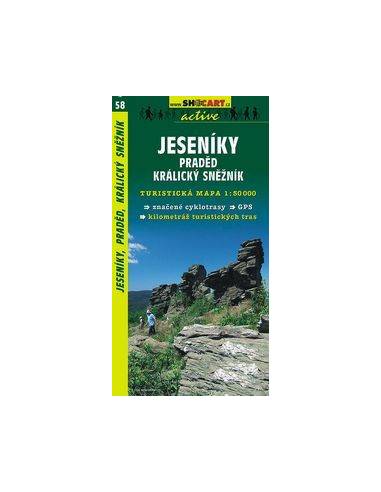 SC 58 Jeseniky Praded, Kralicky Sneznik térkép
