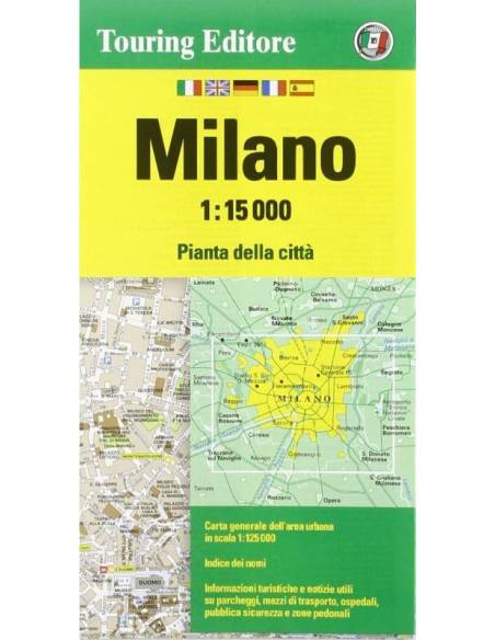 Milánó térkép - TCI