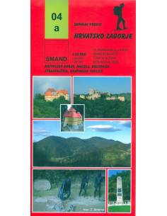 S 04a Hrvatsko Zagorje turistatérkép