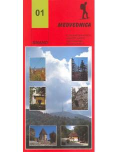 S 01 Medvednica turistatérkép (HR)