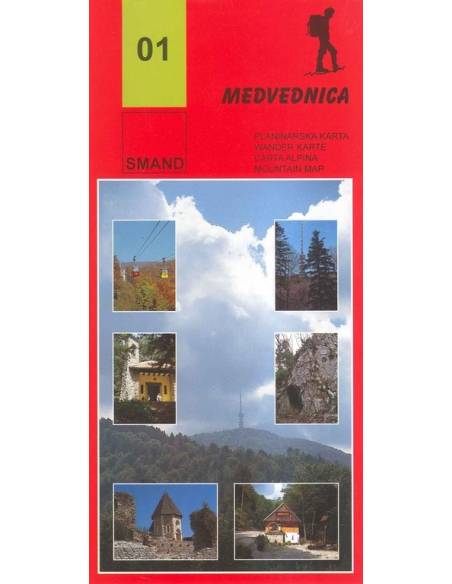 S 01 Medvednica turistatérkép (HR)