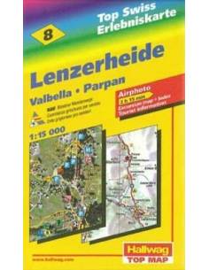 TS 8 Lenzerheide / Valbella / Parpan kaland térkép TOP MAP