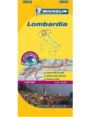 MN 353 Lombardia térkép